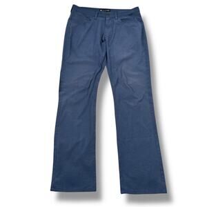 Travis Mathew Golf Pants Men’s 32 Navy Blue Cotton 5-Pocket Stretch Performance